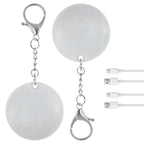 2Pc Purse Glow Heart Light LED Automatic Touch Activated Handbag Light Night Light
