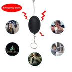 120dB Safe Sound Alarm Self-defense Keychain Emergency Attack Protect Alert Personal Safety Alarm Keychain