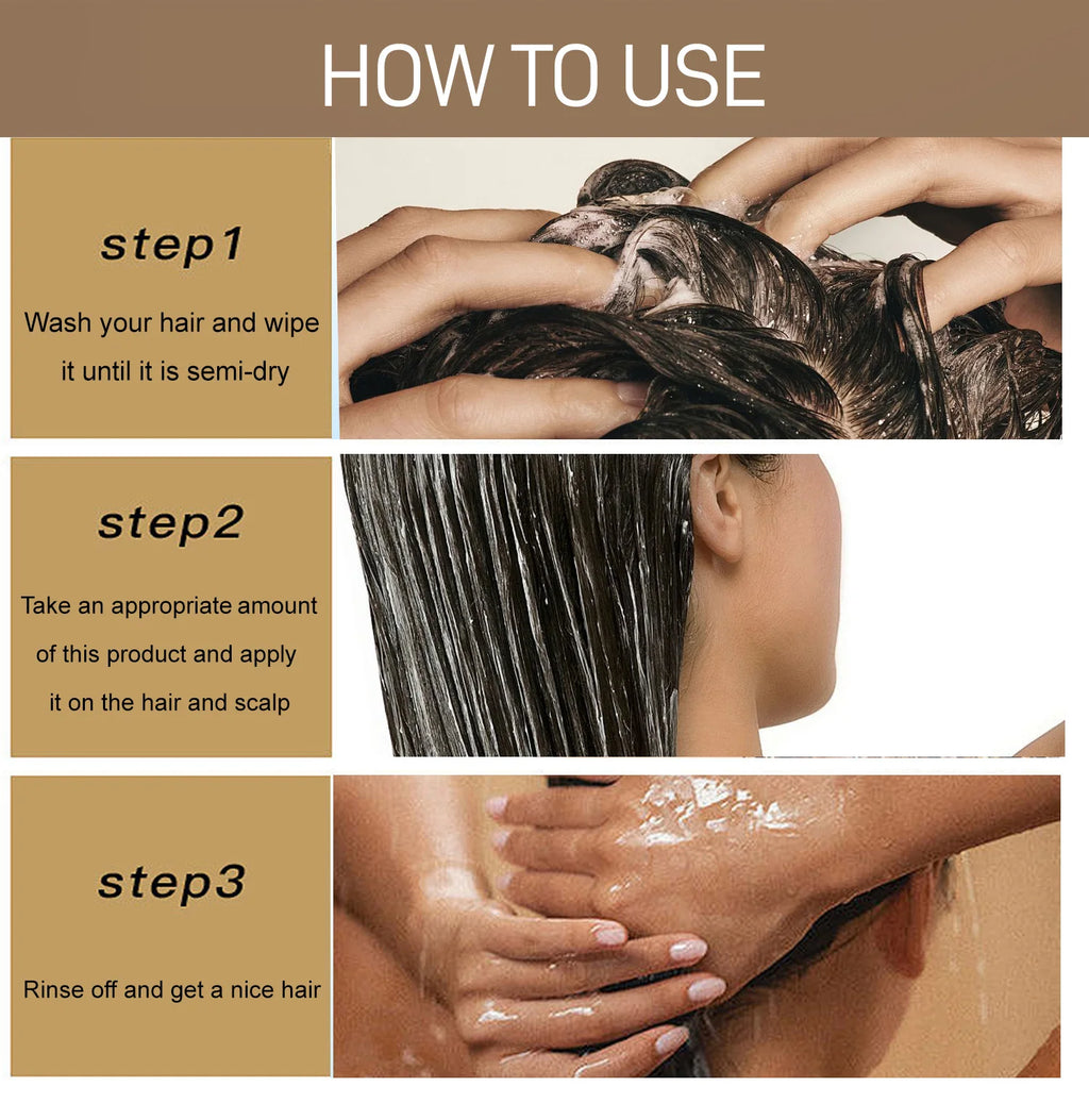 Batana Oil Hair Conditioner Smoothing Nourishing Repair Moisturizing Frizz Vitamin E