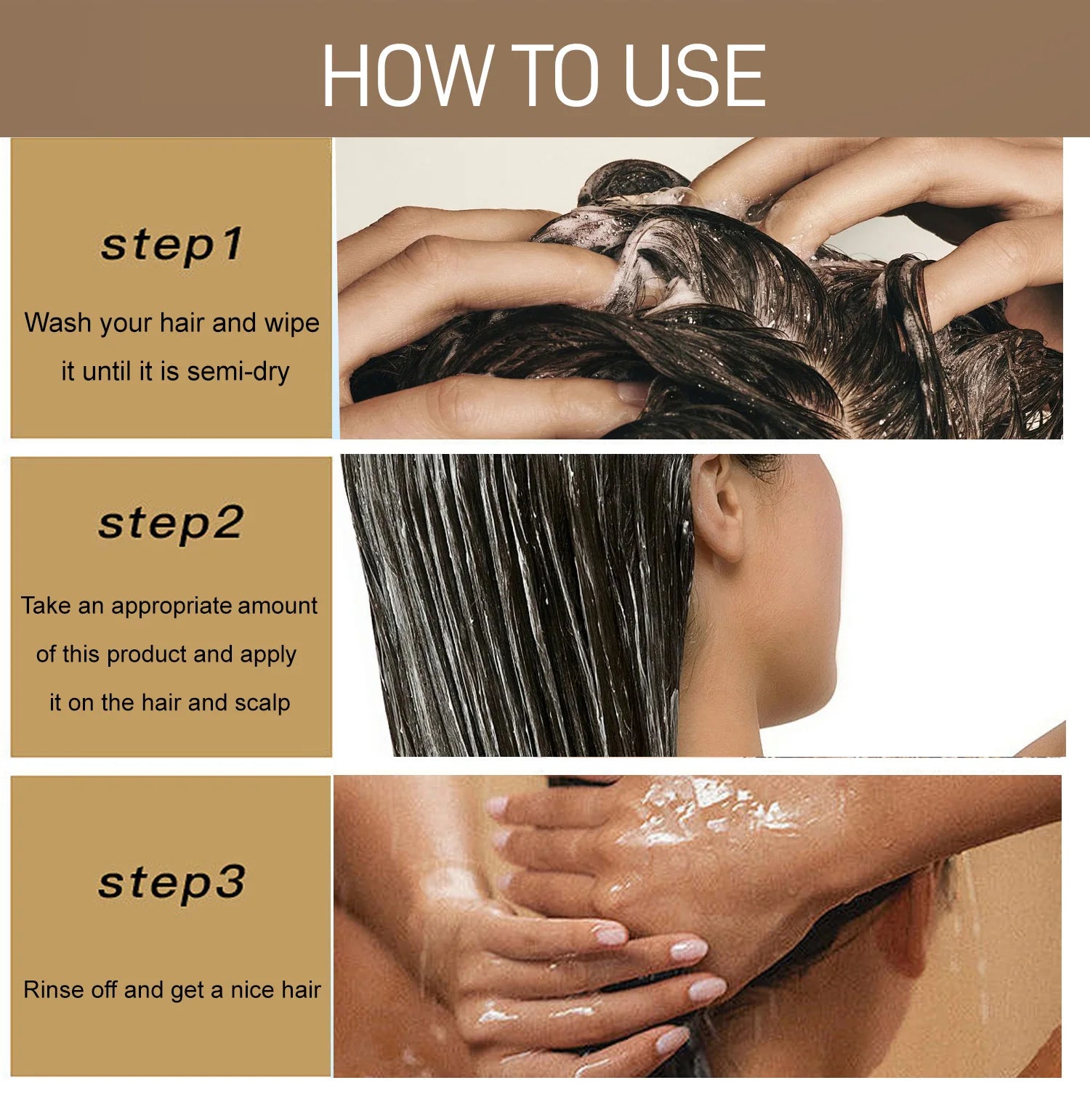 Batana Oil Hair Conditioner Smoothing Nourishing Repair Moisturizing Frizz Vitamin E