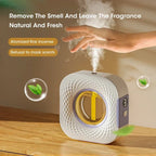 Smart Aroma Diffuser Air Purifier Digital Display Essential Oils 4 Gears Wall Mount Tabletop USB Charging