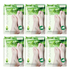 6 packs Exfoliating Foot Mask Dead Skin Remover Moisturizing