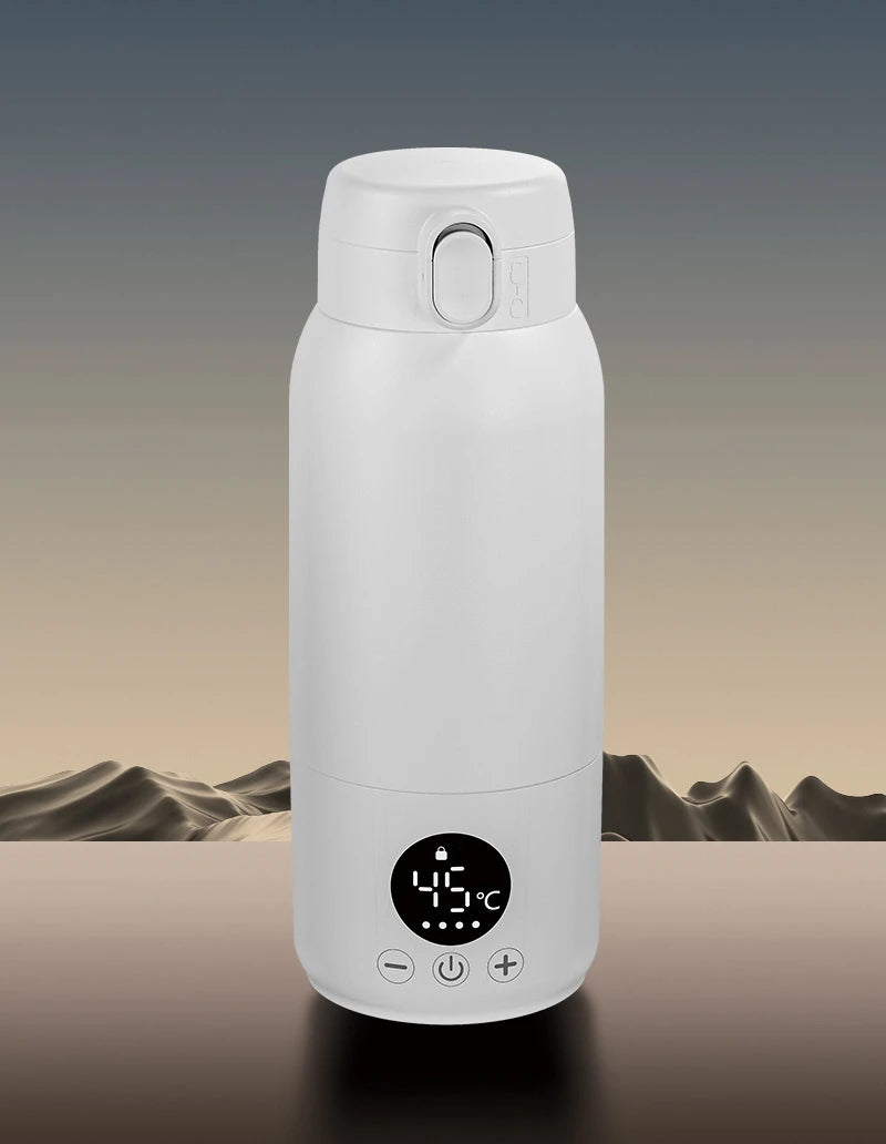 Portable Baby Milk Bottle Warmer 500ML Travel 316L Stainless Steel