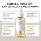 Madagascar Centella Asiatica Ampoule Facial Serum Sensitive Skin  Moisturizing Firming Korean Skin Care