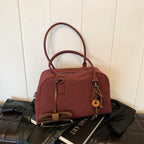 Big Size Women Bags Suede Large Capacity Shoulder Crossbody With Long Strap