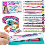Friendship Bracelet Making Kit for Girls DIY Craft Birthday Christmas Gifts Travel Activities