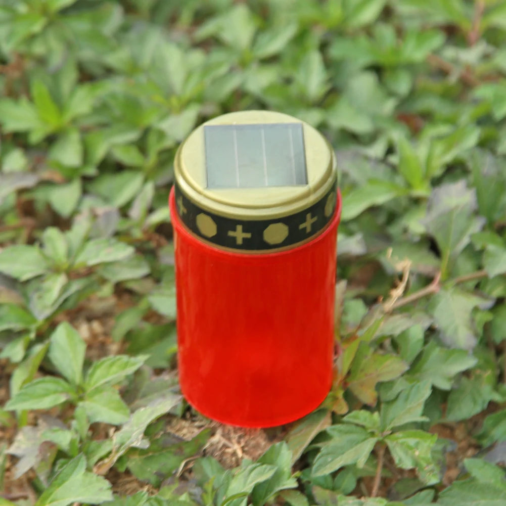 Solar Electronic Candles Tea Light Party Outdoor Lighting