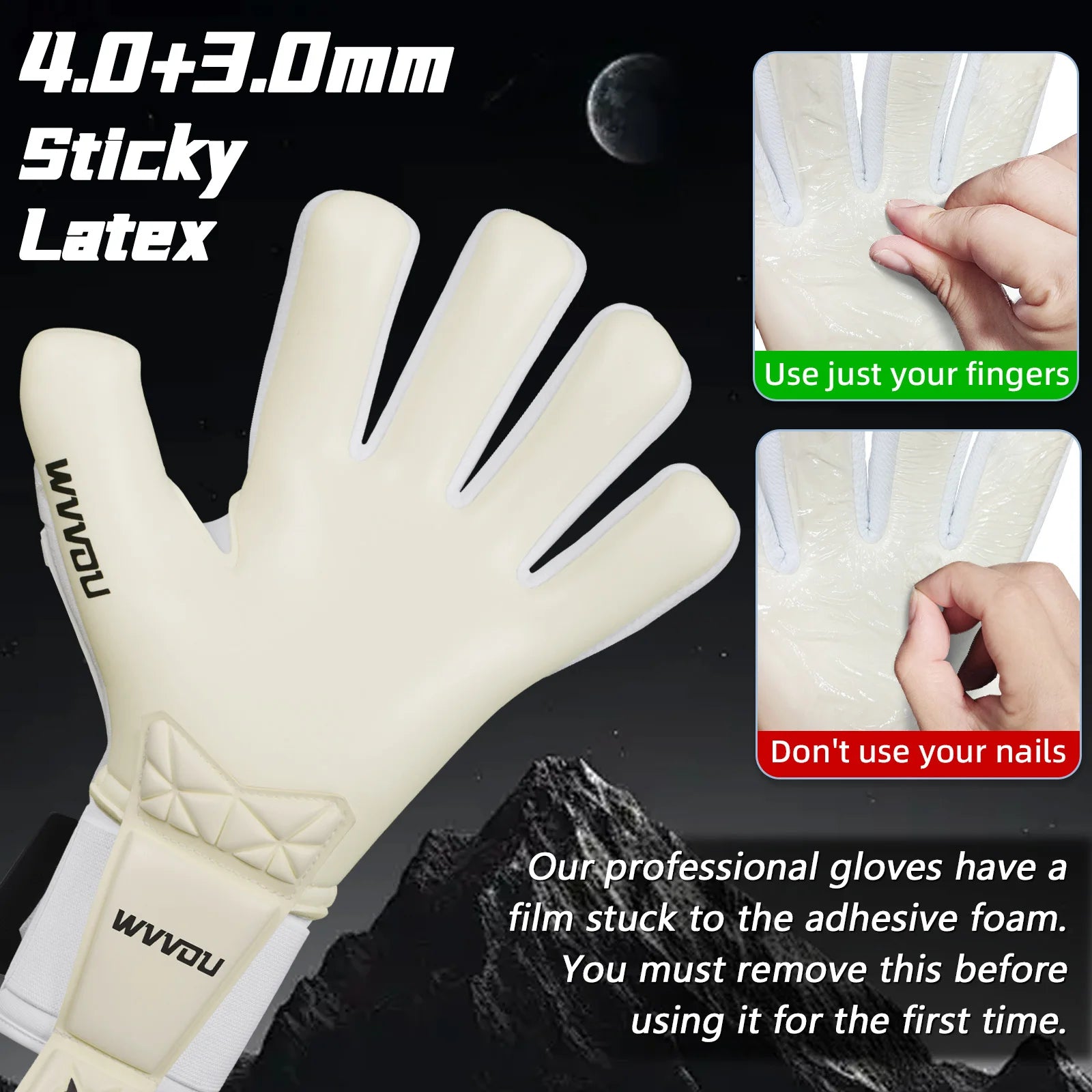 Soccer Goalie Gloves for Adults and Youth