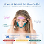 Skin Tester Face Skin Moisture & Oil Content  Analyzer Water Cheek Elastic Skin Age Test