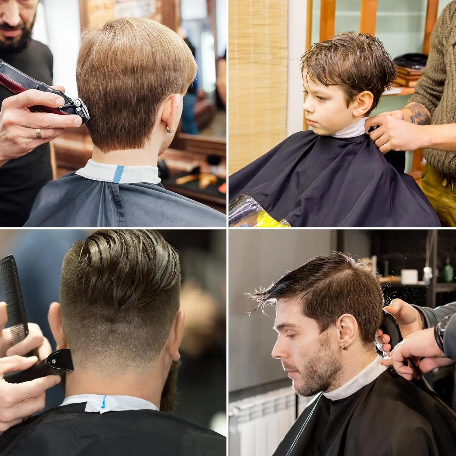 Salon-Grade Haircut Kit 3/4-Piece Set