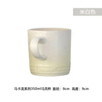 350 Mlnew Creative Macaron Mug Nordic Style Color Gradient Ceramic Cups