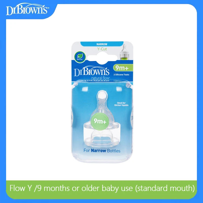Dr. Brown's Newborn Baby Bottle With Valve Anti-Colic Glass Hare-Lip Babies