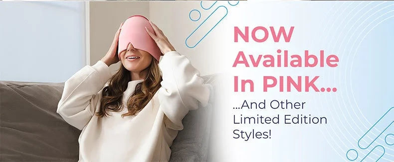 Headgear Migraine Relief Cap Gel Ice Single Layer  Stretchable Compress Hood