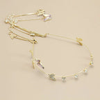 Glitter Girls Rhinestone Headband Butterfly Tassel Hair Accessories