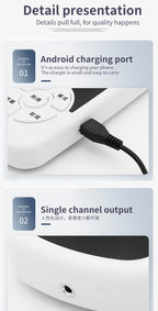 Multi-functional 6 Modes Tens Unit Machine Electro stimulator Digital Massager