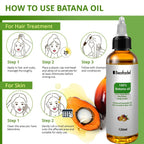 Batana Oil Hair Growth for Men Womenr Anti Hair Loss Scalp Treatment 120ml