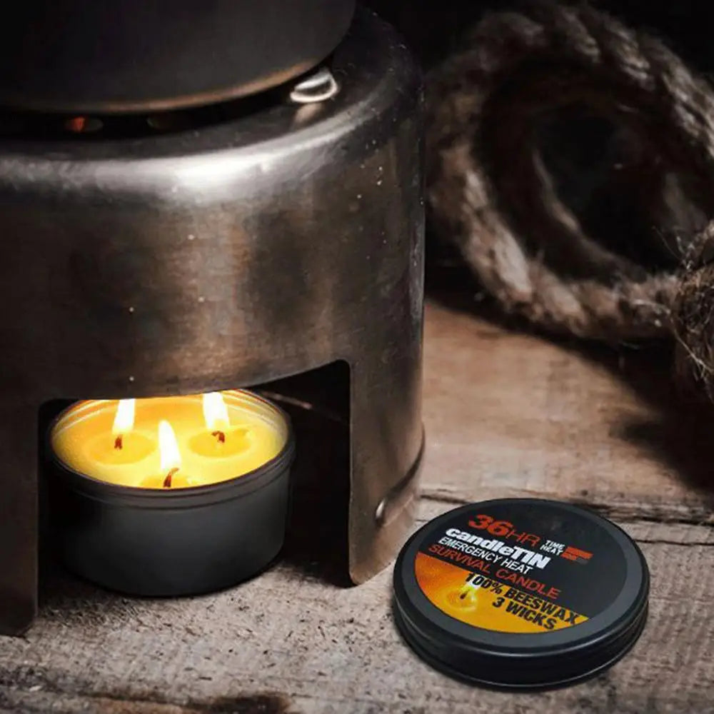 Emergency Candles for Household Disaster Long Burning Waterproof Windproof Camping