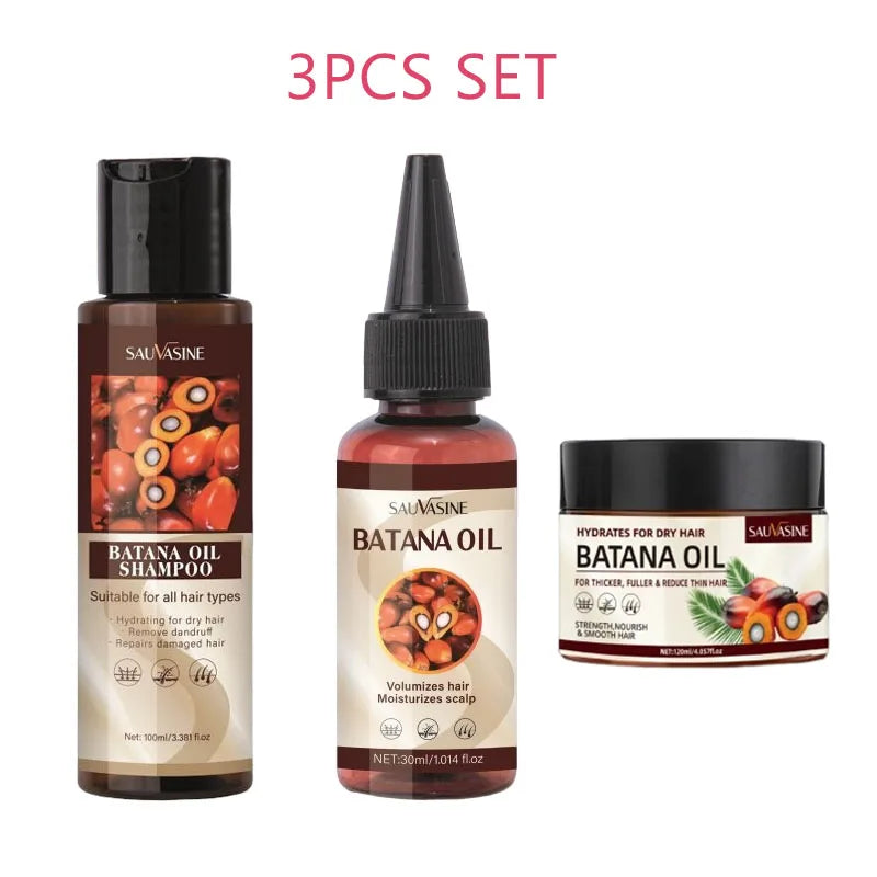 Batana Oil Hair Conditioner Smoothing Nourishing Repair Moisturizing Frizz Vitamin E