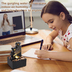 Desktop Waterfall Decoration Flowing Water Small Living Room Office Tabletop Fountain