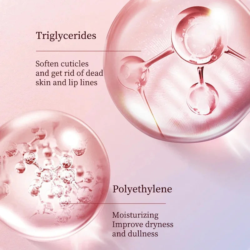 Lip Balm Lightening Pink Lipstick Exfoliating Fade Lip Lines Korean Cosmetics