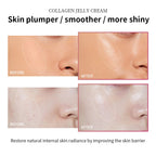 Moisturizing Jelly Cream Niacinamide Hydrolyzed Collagen Tightening Soothing Anti-Aging Firmness Hydration Skincare