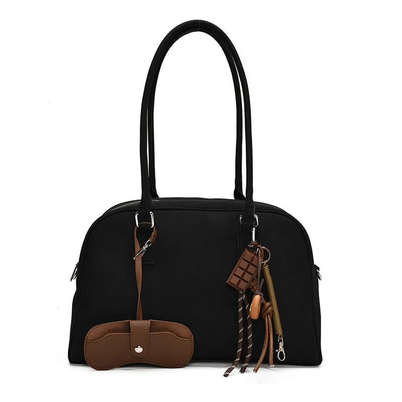 Big Size Women Bags Suede Large Capacity Shoulder Crossbody With Long Strap