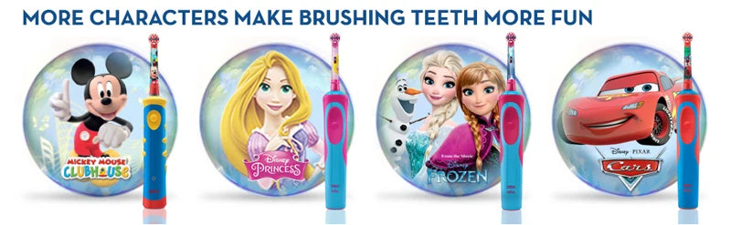 Oral B Children Replacement Electric Brush Heads EB10