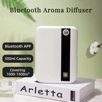 Aroma Diffuser 500ML Bluetooth Essential Oil Home Room Fragrance HVAC Electric Aromatic Air Freshener