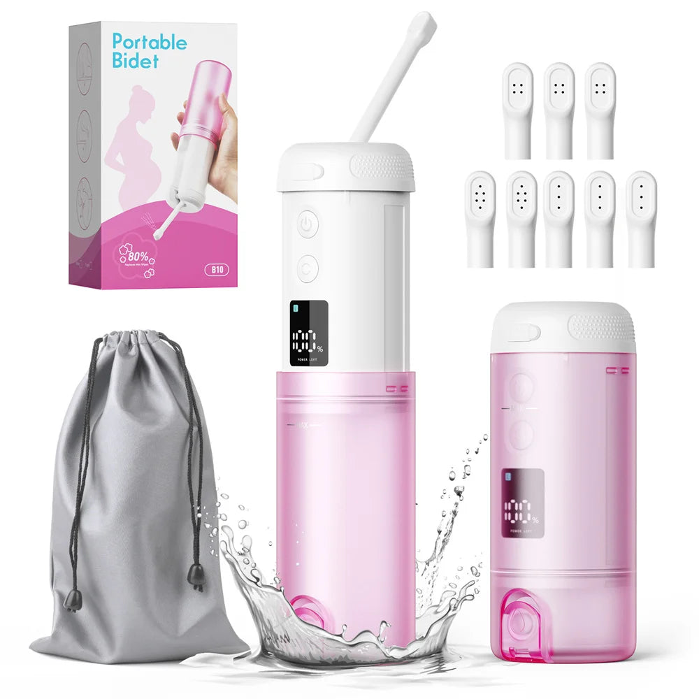 Portable Electric Travel Bidet Sprayer for Women