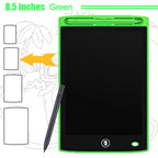 8.5" Led Board Electronic Writing Tablet Sketchpad Magic Erasable Handwriting Pad Kids Gifts icd