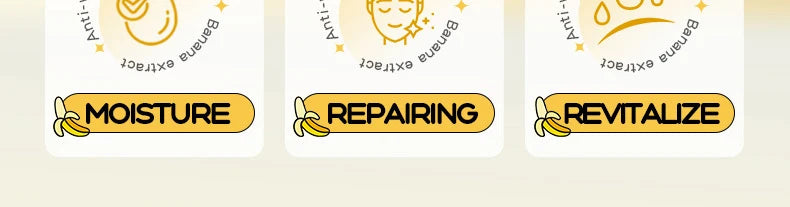 SADOER Banana Skin Brightening Cream Moisturizing Facial Hydrating Face Beauty Skin Care Products