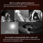 5pcs/Set IMAGES Avocado Skin Care Facial Moisturizing Cream Serum Cleanser Eye Skin Care Products