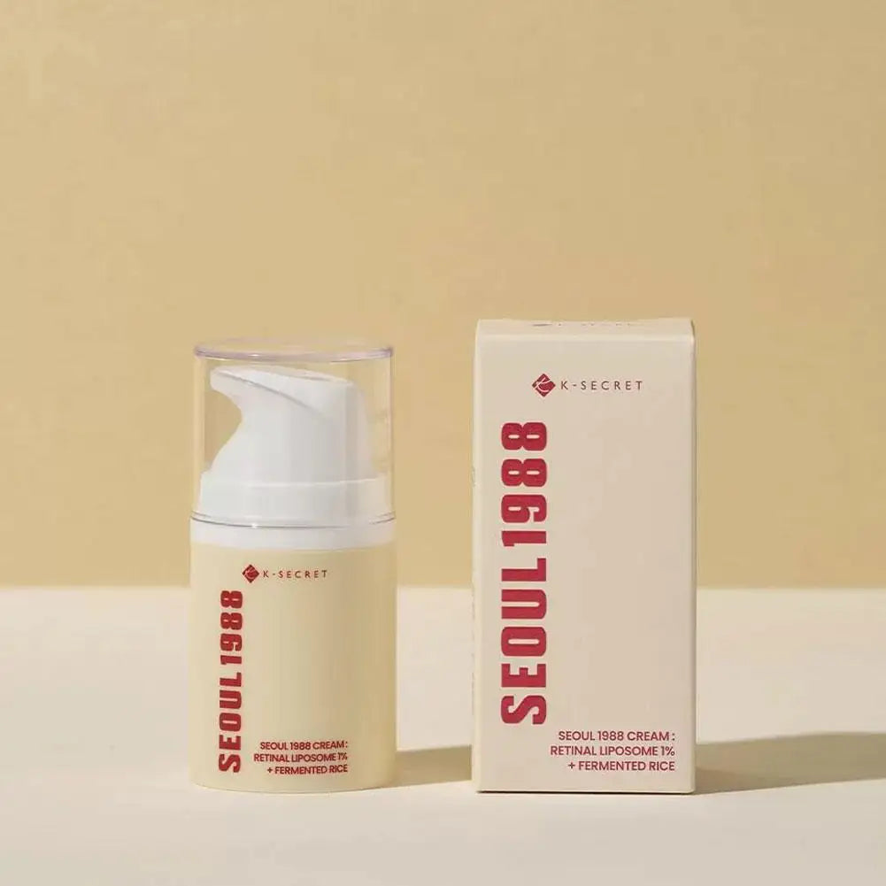 Seoul 1988 Retinol Liposome Facial Cream Fade Fine Lines Anti-wrinkle Moisturizing Skin Care