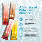 Electrolyte Powder Sugar Free 0 Calories Mixture Drinks Quickly Hydrate Provide Endurance & Energy Support Non GMO