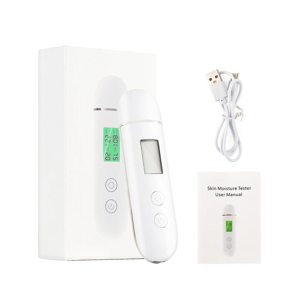 Skin Tester Face Skin Moisture & Oil Content  Analyzer Water Cheek Elastic Skin Age Test