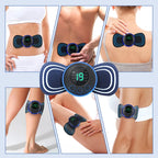 EMS Neck Stretcher Patch Back Massager Sticker Muscle Stimulation Neck Body Pain Relief