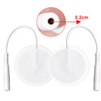 50/100Pcs 3cm Round Electrode Pads For Tens EMS Muscle Stimulator Massager Reusable