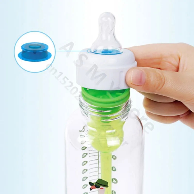 Dr. Brown's Newborn Baby Bottle With Valve Anti-Colic Glass Hare-Lip Babies