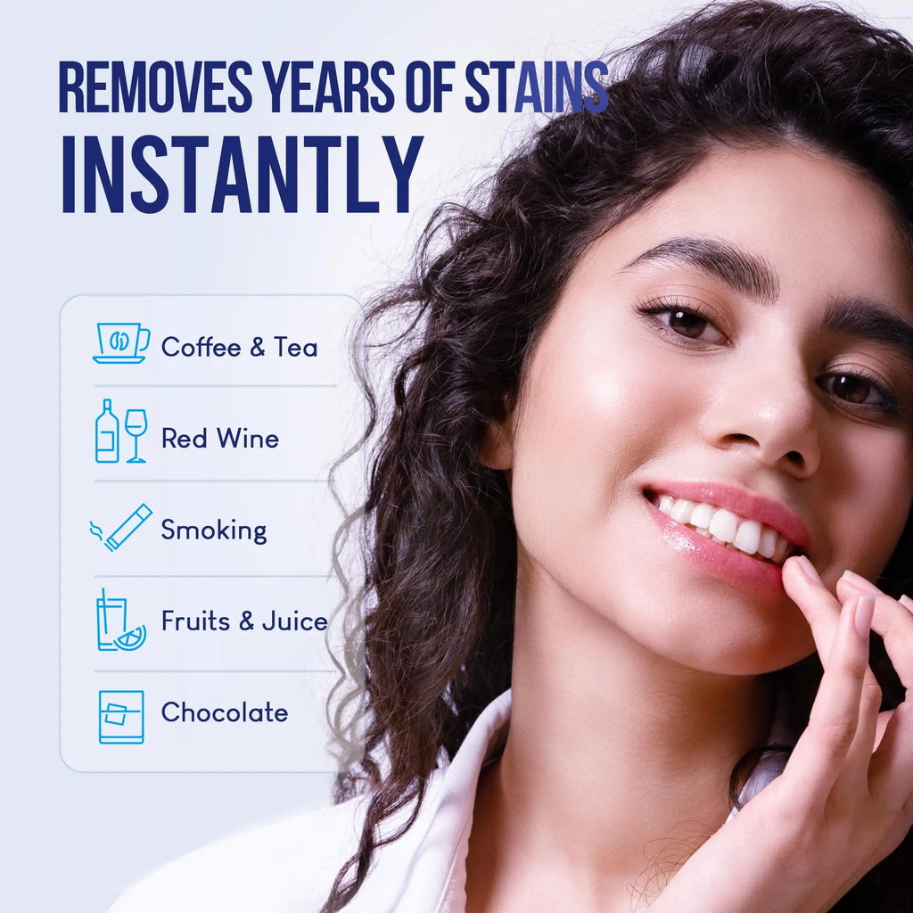 Purple Teeth Whitening Pen Stain Remover for a Brighter Smile