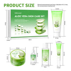 Multi-skin Care Aloe Vera Set Deep Moisturizing Nourishment Whitening Brightening Hydrating