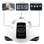 SUN X11 MAX Professional Nail Drying Lamp for Manicure 280W Nails Gel Polish Auto Sensor UV LED