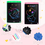 8.5" Led Board Electronic Writing Tablet Sketchpad Magic Erasable Handwriting Pad Kids Gifts icd
