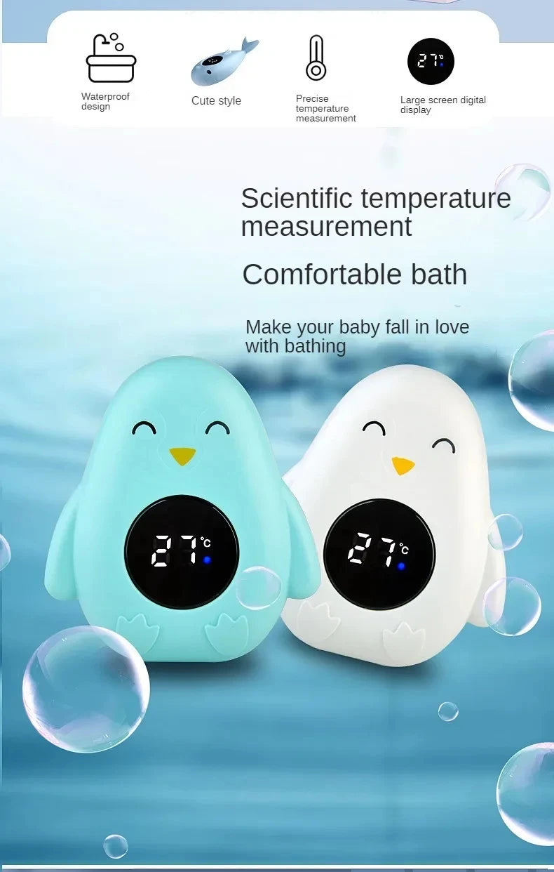 Baby Bath Temperature Meter Floating Digital Water LED Display Temperature Tester Safety