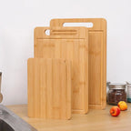 Wooden Cutting Board For Meat Bamboo Fruit Vegetables Chopping Panel