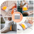 USB Portable Hand Warmer Rechargeable Plush Reusable Electric Heater Home Winter Feet Abdomen