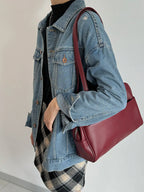CGCBAG Vintage Designer Luxury Women Tote Casual Large Shoulder Bag High Quality Leather Ladies Handbags
