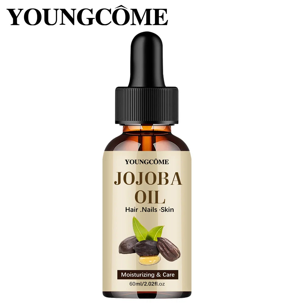 Organic Jojoba Oil For Face Hair Skin Nails Hair Relaxer