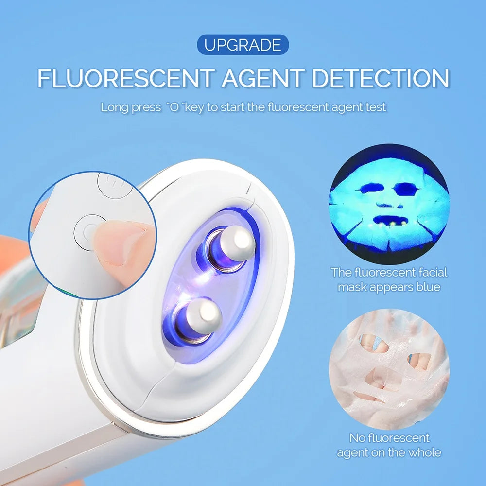 Skin Tester Face Skin Moisture & Oil Content  Analyzer Water Cheek Elastic Skin Age Test