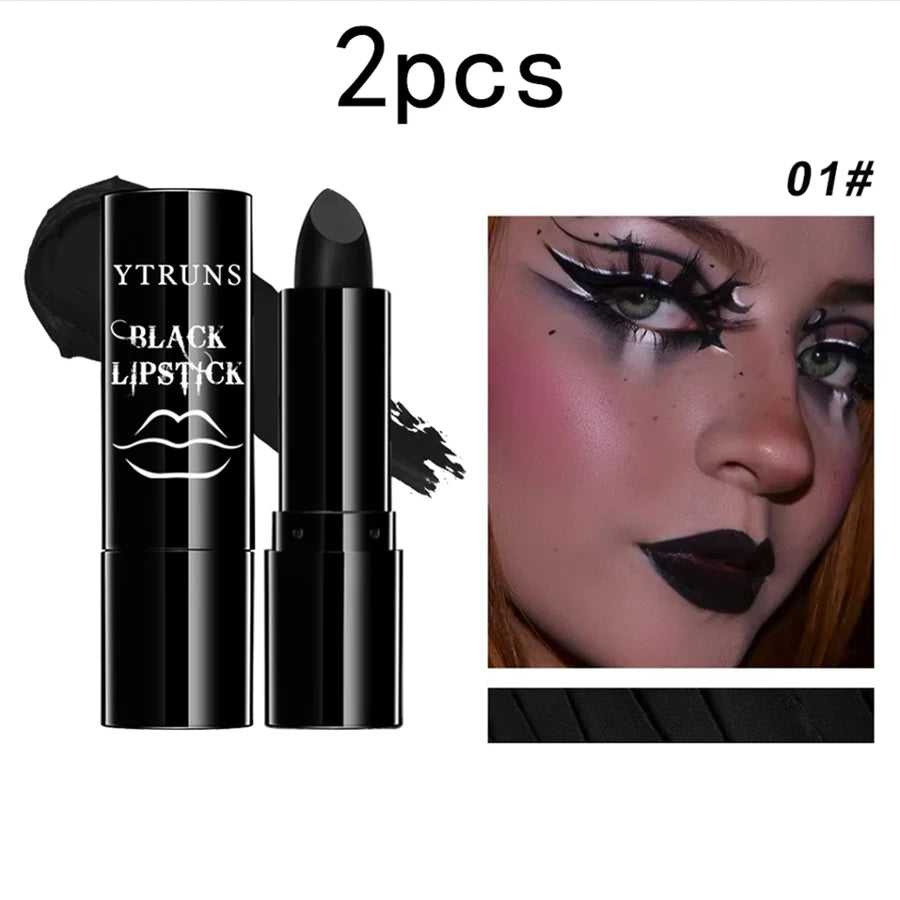 Matte black lipstick, long-lasting waterproof