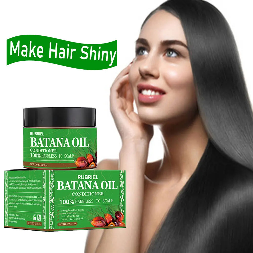 Batana Oil Shampoo and Conditioner Strengthens Restore Damaged Cleansing Dandruff Control Hair Growth